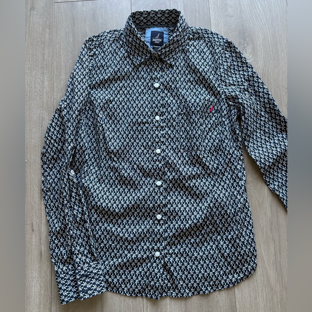 Nautical cotton women’s shirt